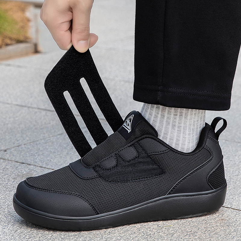 Sneakers Care - メンズ糖尿病靴 幅広つま先 高齢者向け 男女兼用 整形外科 腫れ足