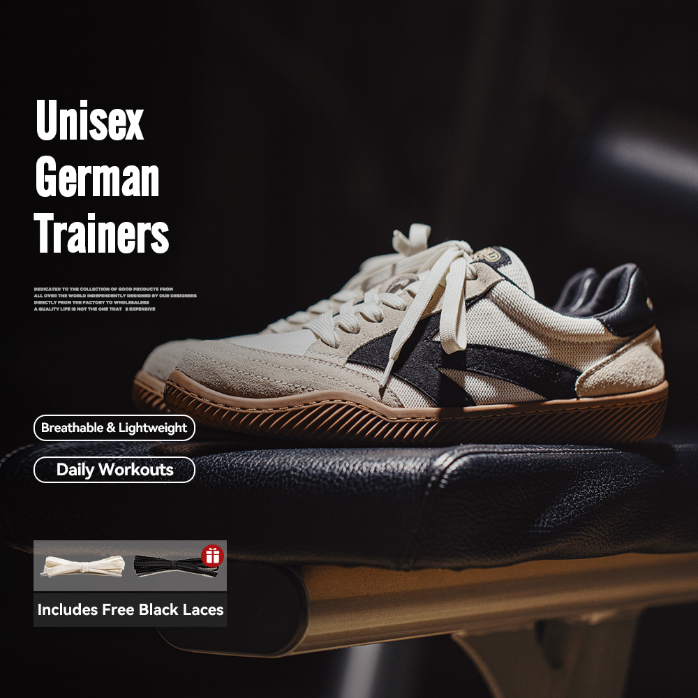White Sneaker Care Kit - Maden レトロパッチワークドイツトレーナーシューズユニセックス夏クラシックホワイトロートップスポーツテニスシューズアウトドアレースアップスニーカー