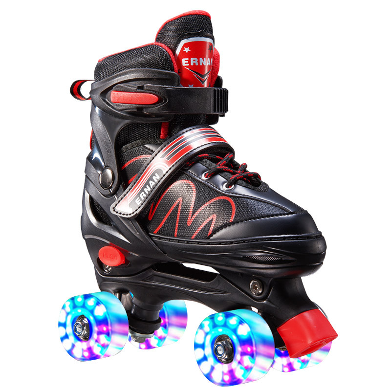 幼児用の調節可能なローラースケート、ライトアップホイール、ス - Sneakers Care のレビューと価格