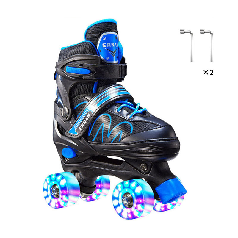 幼児用の調節可能なローラースケート、ライトアップホイール、ス - Sneakers Care のレビューと価格