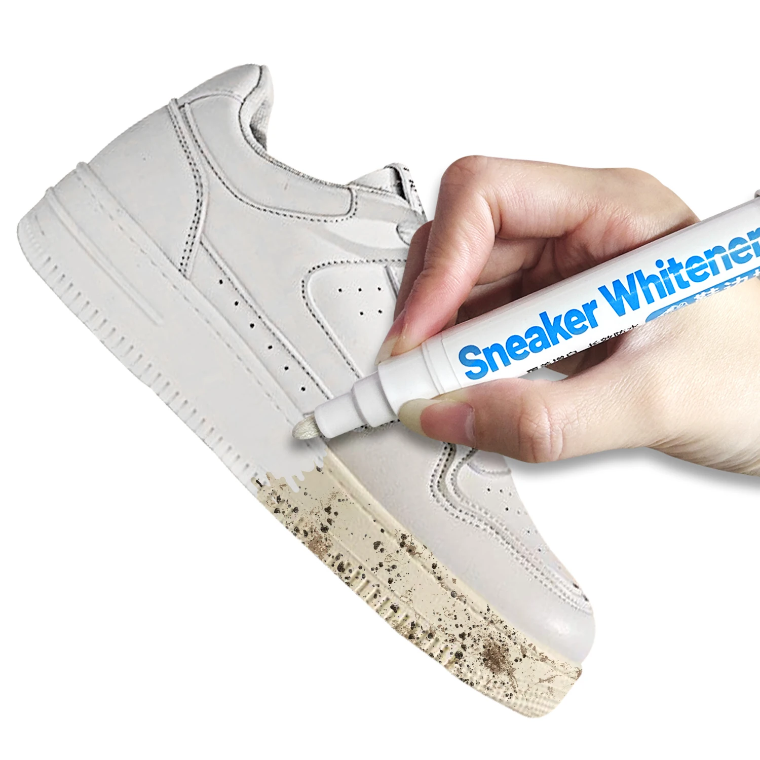 靴の汚れ除去防水スニーカー抗酸化ペン修理補色白ゴーイエロー靴 - Sneaker Care Cleaning Kit のレビューと価格