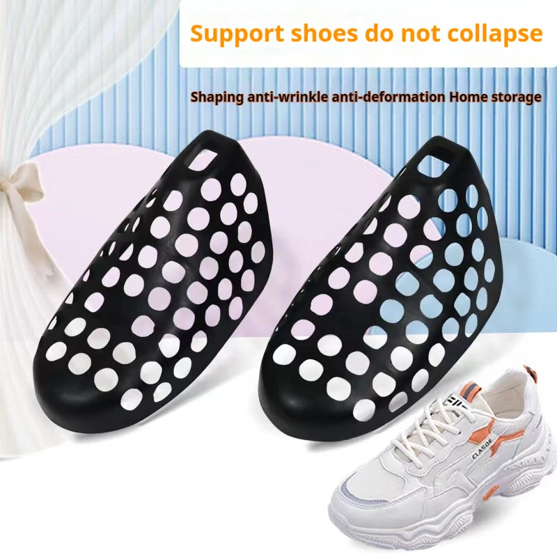2 個シューツリーしわプロテクター変形防止スニーカー用内部サ - Sneaker Care Crease Protector のレビューと価格