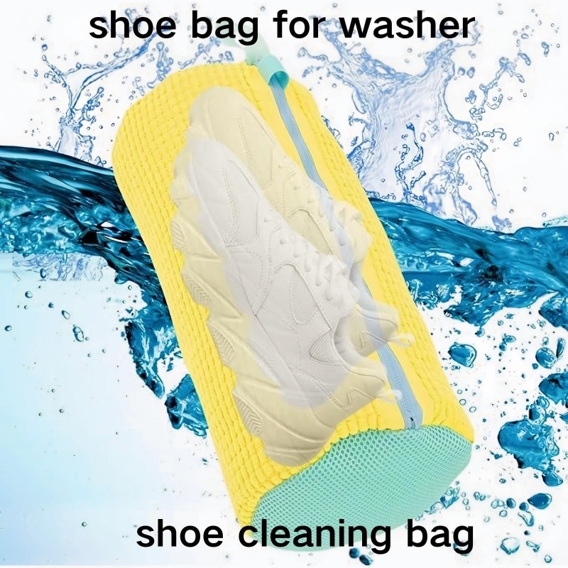 ランドリーバッグ 靴洗い用洗濯ネット - ジッパー付き、内側 - Sneaker Care Cleaning Kit のレビューと価格