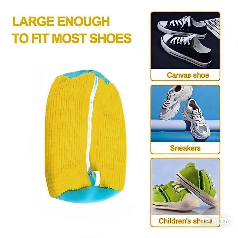 ランドリーバッグ 靴洗い用洗濯ネット - ジッパー付き、内側 - Sneaker Care Cleaning Kit のレビューと価格