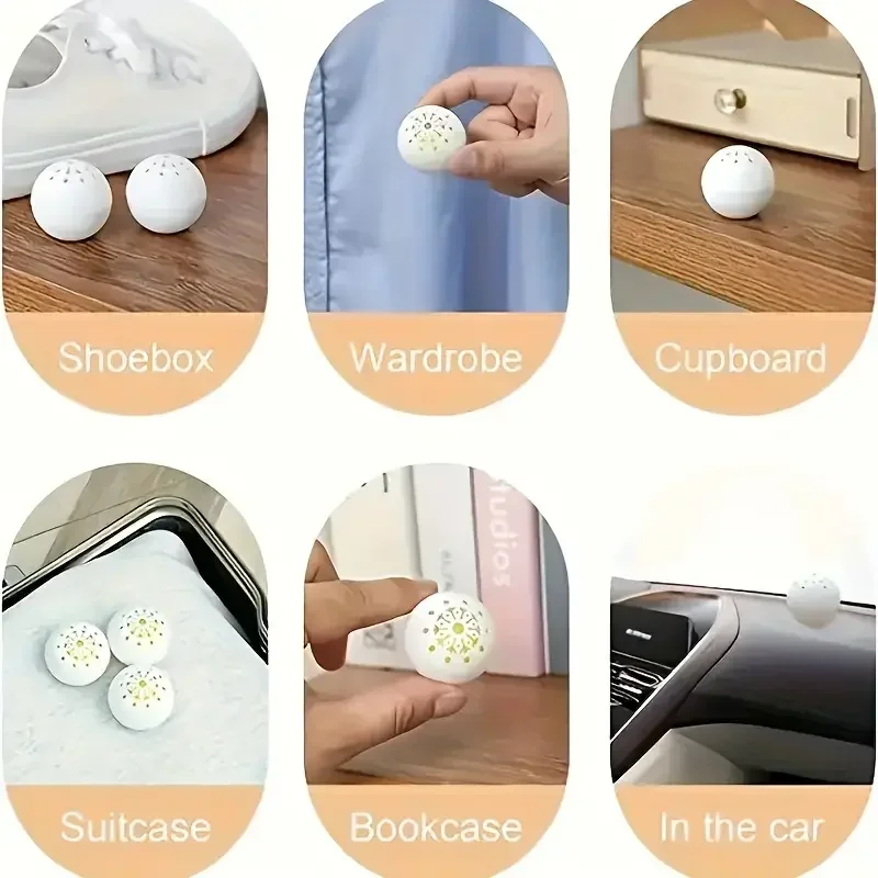 家庭用靴と靴下のデオドラントボール,6個,12個,食器棚の消 - Shoe Deodorizer Ball のレビューと価格