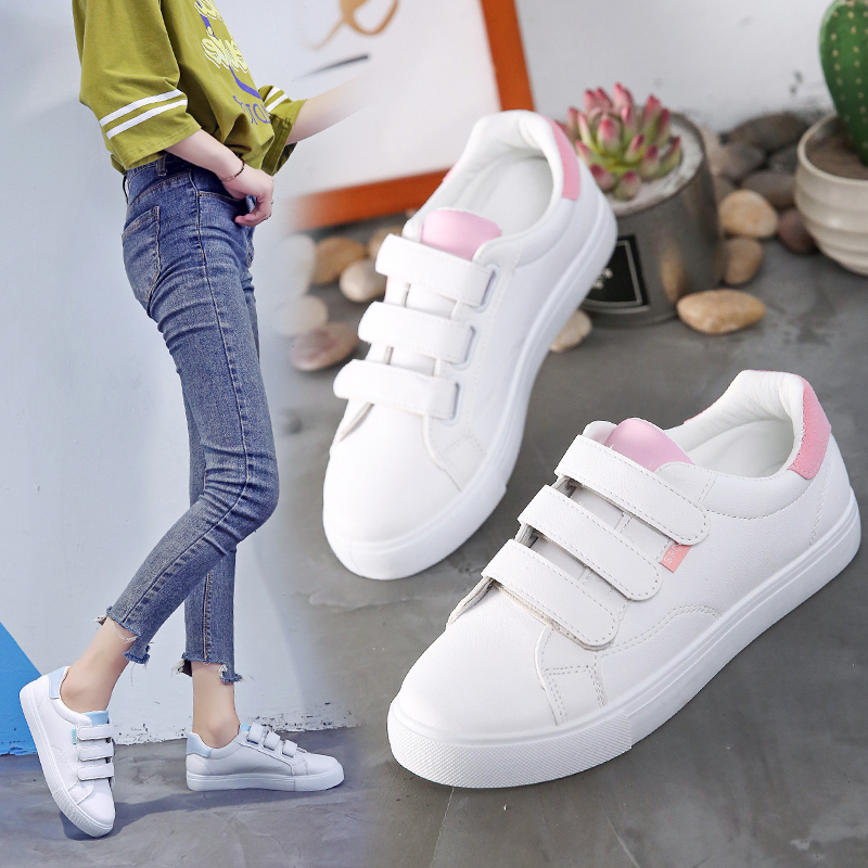 新しい秋の女性白シングルシューズ女性学生スニーカーファッショ - White Sneaker Care Kit のレビューと価格