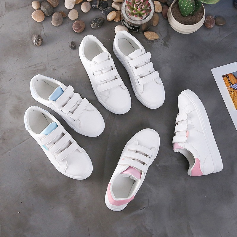新しい秋の女性白シングルシューズ女性学生スニーカーファッショ - White Sneaker Care Kit のレビューと価格