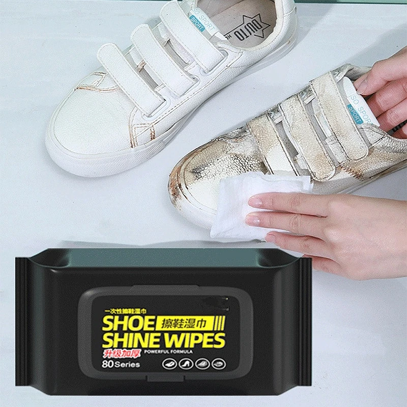 ポータブル屋外靴クリーナーワイプ - 白い靴スニーカークリー - Sneaker Care Cleaning Kit のレビューと価格