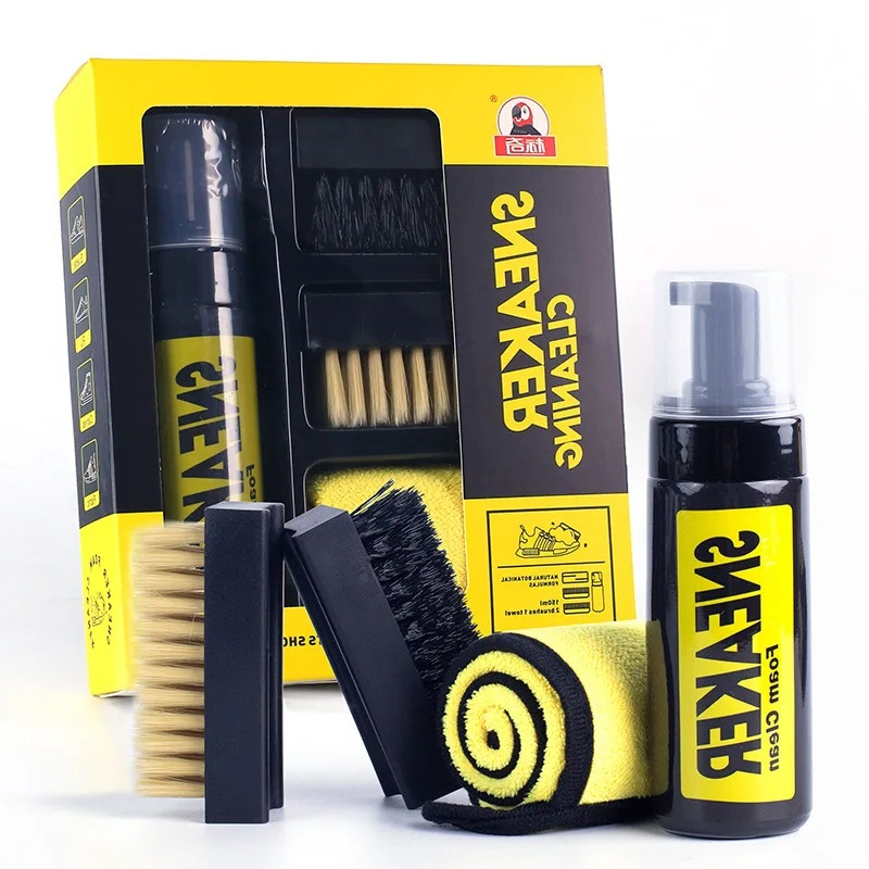 150ml水なしフォームスニーカークリーナーキット（ブラシと - Sneaker Care Cleaning Kit のレビューと価格