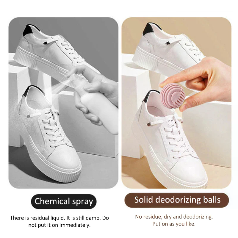 消臭剤 フレッシュナーボール 長持ちする芳香、防カビ、防虫効 - Shoe Deodorizer Ball のレビューと価格
