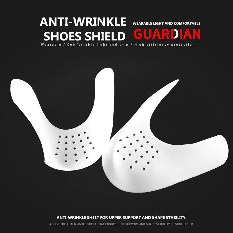 1 ペアスニーカーアンチクリースつま先キャップシューサポート - Sneaker Care Crease Protector のレビューと価格
