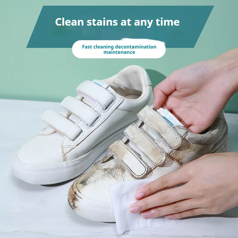 携帯用ノンリンス靴クリーニングワイプ使い捨て強力スニーカー汚 - Sneaker Care Cleaning Kit のレビューと価格