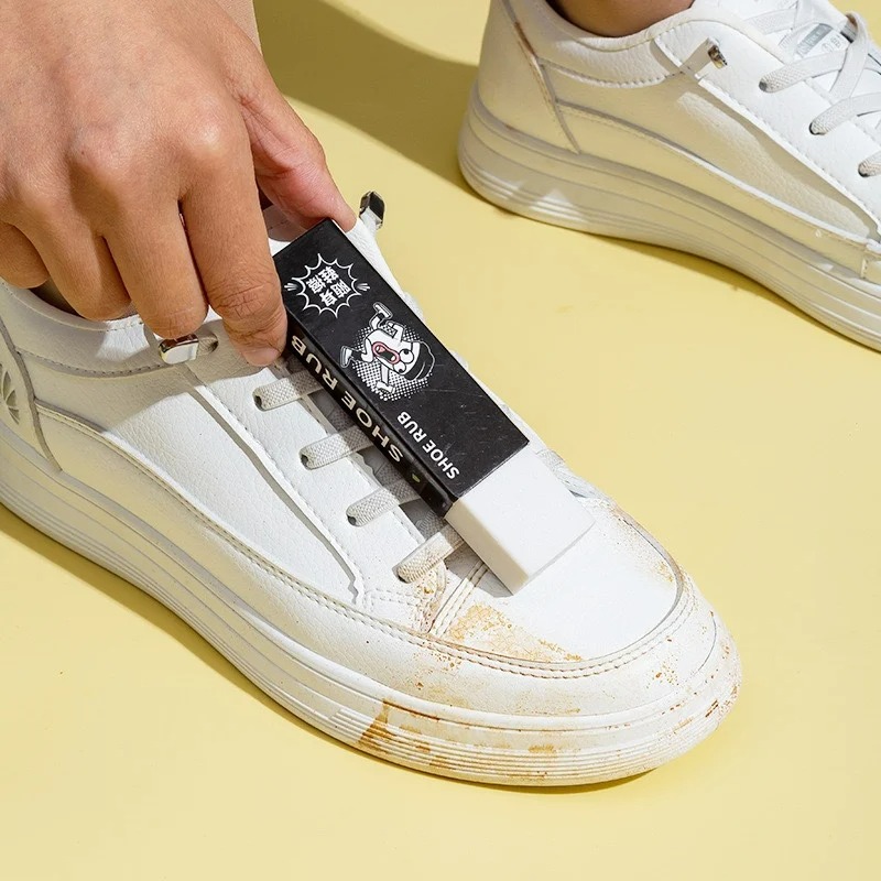 ポータブル靴磨き器 光沢のある白い靴のスケール除去 簡単に使 - Sneaker Care Cleaning Kit のレビューと価格